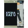 LCD Assembly With Frame For Sony Xperia XA2 Ultra (Genuine) (Gold)