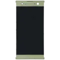 LCD Assembly With Frame For Sony Xperia XA2 Ultra (Genuine) (Gold)