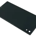 Back Cover Glass For Sony Xperia Z5 Compact (Genuine) (Black)