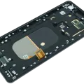 OLED Assembly With Frame For Sony Xperia XZ3 (Genuine) (Black)