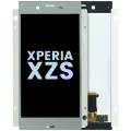 LCD Assembly Without Frame For Sony Xperia XZs (Genuine) (Silver)