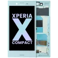 LCD Assembly With Frame For Sony Xperia X Compact (Genuine) (Blue)