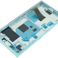 LCD Assembly With Frame For Sony Xperia X Compact (Genuine) (Blue)