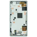 LCD Assembly With Frame For Sony Xperia Z3 (Genuine) (White) Duplicated sku 107182200593