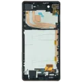 LCD Assembly With Frame For Sony Xperia X Performance (Genuine) (Rose Gold)