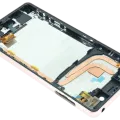 LCD Assembly With Frame For Sony Xperia X Performance (Genuine) (Rose Gold)
