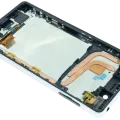 LCD Assembly With Frame For Sony Xperia X Performance (Genuine) (White)