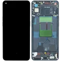 OLED Assembly With Frame For Oppo Reno 6 5G (Genuine) (Black)