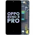 OLED Assembly With Frame For Oppo Reno 8 Pro 5G / 8 Pro Plus 5G (Genuine) (Black)