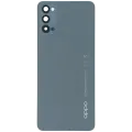 Back Cover Glass With Camera Lens For Oppo Reno 4 5G (Genuine) (Black)