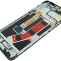 LCD Assembly With Frame For Oppo A57s / A77 / OnePlus Nord N20 SE (Genuine) (Black)