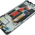 LCD Assembly With Frame For Oppo A57s / A77 / OnePlus Nord N20 SE (Genuine) (Black)