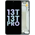 OLED Assembly With Frame Compatible For Xiaomi 13T / 13T Pro (Genuine) (Black)