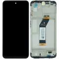 LCD Assembly With Frame For Xiaomi Redmi 10 (2021) (Service Pack) (Black)