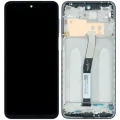 LCD Assembly With Frame Compatible For Xiaomi Redmi Note 9 Pro (Genuine) (Gray)