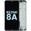 LCD Assembly With Frame Compatible For Xiaomi Redmi 8A (Genuine) (Black)