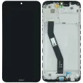 LCD Assembly With Frame Compatible For Xiaomi Redmi 8A (Genuine) (Black)