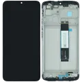 LCD Assembly With Frame For Xiaomi Redmi 9 Power/ Redmi 9T / Redmi Note 9 4G / Poco M3 (Genuine) (Black)