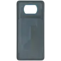 Back Cover Glass Without Camera Lens For Xiaomi Poco X3 (Genuine) (Blue)