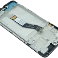 OLED Assembly With Frame For Xiaomi Redmi Note 11S 5G / Note 11T 5G / Poco M4 Pro 5G (Genuine) (Black)