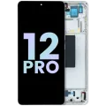 OLED Assembly With Frame For Xiaomi 12 Pro (Genuine) (Violet Gold)