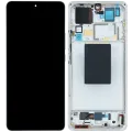 OLED Assembly With Frame For Xiaomi 12 Pro (Genuine) (Violet Gold)