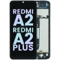 LCD Assembly With Frame For Xiaomi Redmi A2 / A2 Plus (Genuine) (Black)