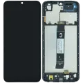 LCD Assembly With Frame For Xiaomi Redmi A2 / A2 Plus (Genuine) (Black)