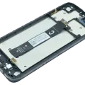 LCD Assembly With Frame For Xiaomi Redmi A2 / A2 Plus (Genuine) (Black)
