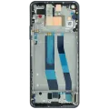 OLED Assembly With Frame Compatible For Xiaomi Mi 11 Lite (Genuine) (Black)