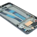 OLED Assembly With Frame Compatible For Xiaomi Mi 11 Lite (Genuine) (Black)