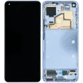 OLED Assembly With Frame For Xiaomi Mi 11 (Genuine) (Purple)