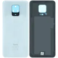Back Cover Glass Without Camera Lens For Xiaomi Redmi Note 9s (Genuine) (White)