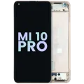 OLED Assembly With Frame For Xiaomi Mi 10 Pro (Genuine) (White)