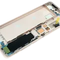 OLED Assembly With Frame For Xiaomi Mi 10 Pro (Genuine) (White)
