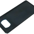 Back Cover Glass Without Camera Lens For Xiaomi Poco X3 (Genuine) (Black)