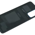 Back Cover Glass Without Camera Lens For Xiaomi Redmi Note 11 (Genuine) (Black)