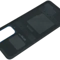 Back Cover Glass Without Camera Lens For Xiaomi Redmi Note 11 (Genuine) (Black)