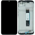 LCD Assembly With Frame Compatible For Xiaomi Poco M3 (Genuine) (Black)