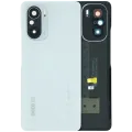 Back Cover Glass With Camera Lens For Xiaomi Poco F3 (Genuine) (White)