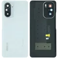 Back Cover Glass With Camera Lens For Xiaomi Poco F3 (Genuine) (White)