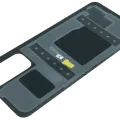 Back Cover Glass Without Camera Lens For Xiaomi Redmi Note 11s (Genuine) (White)