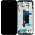 OLED Assembly With Frame For Xiaomi Poco X6 5g (Genuine) (Black)