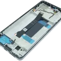 OLED Assembly With Frame For Xiaomi Poco X6 5g (Genuine) (Black)