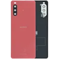 Back Cover Glass For Sony Xperia 10 III (Genuine) (Pink)