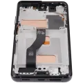 LCD Assembly With Frame (Without Fingerprint Sensor) For Samsung Galaxy S21 Ultra (US & International) (Aftermarket: Incell) (Phantom Black)