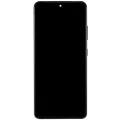 LCD Assembly With Frame (Without Fingerprint Sensor) For Samsung Galaxy S21 Ultra (US & International) (Aftermarket: Incell) (Phantom Black)
