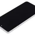 LCD Assembly With Frame (Without Fingerprint Sensor) For Samsung Galaxy S21 Ultra (US & International) (Aftermarket: Incell) (Phantom Silver)