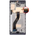LCD Assembly With Frame (Without FingerPrint Sensor) For Samsung Galaxy Note 10 (US & International)(Aftermarket: Incell) (Aura Black)