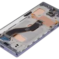 LCD Assembly With Frame (Without FingerPrint Sensor) For Samsung Galaxy Note 10 (US & International)(Aftermarket: Incell) (Aura Black)